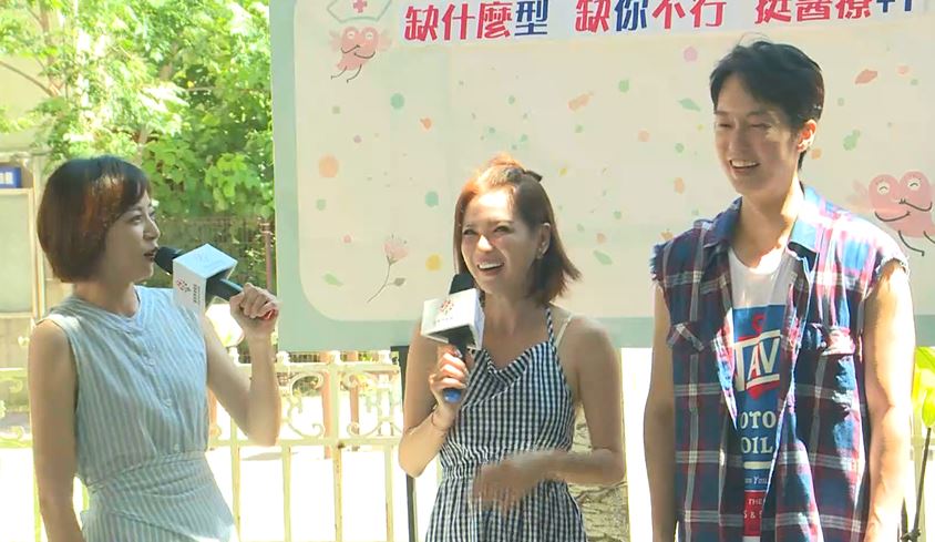 宜蘭縣血液庫存告急！　王瞳、于浩威等人攜手挽袖捐熱血