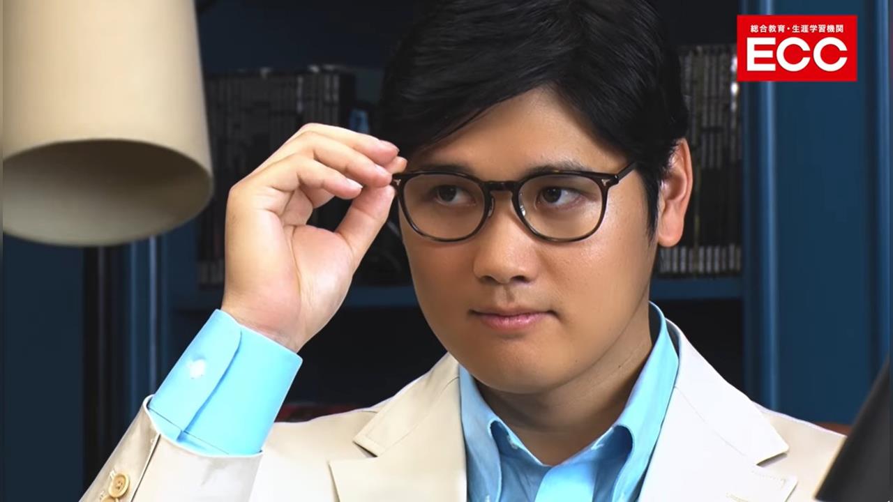 MLB(影)/大谷翔平變身學霸男神!戴上眼鏡扮文青網友大讚帥出新高度