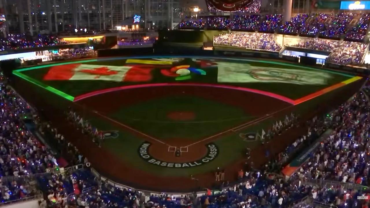 經典賽(影)／睡過頭的現在趕快來看！台灣隊會旗飄揚冠軍戰「339秒開場投影大秀」