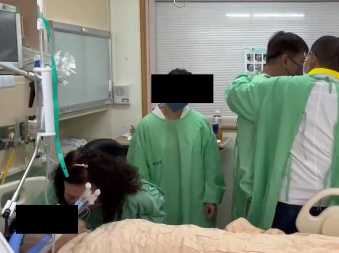快新聞／心碎！警孫遭前科男「開車衝撞」內臟出血亡　嬤輕撫耳語：好好走...