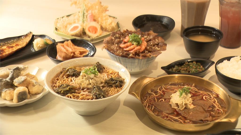 日式定食攜手蒼蠅頭創始人　　端川味水煮牛、蝦仁牛丼