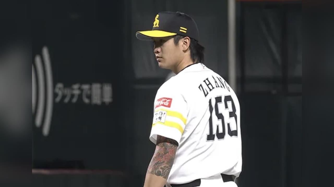 日職/有機會升一軍了嗎!軟銀台灣「火球男」張峻瑋先發6.2局飆8K獲教練大讚