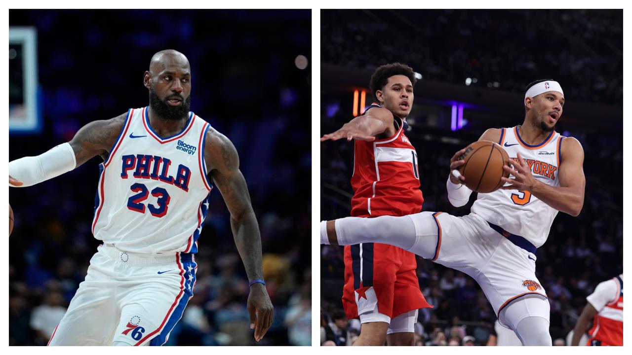 NBA(影)／詹皇開幕戰將對上衛冕軍尼克！曾經的湖人小老弟哈特如今氣勢已大不同