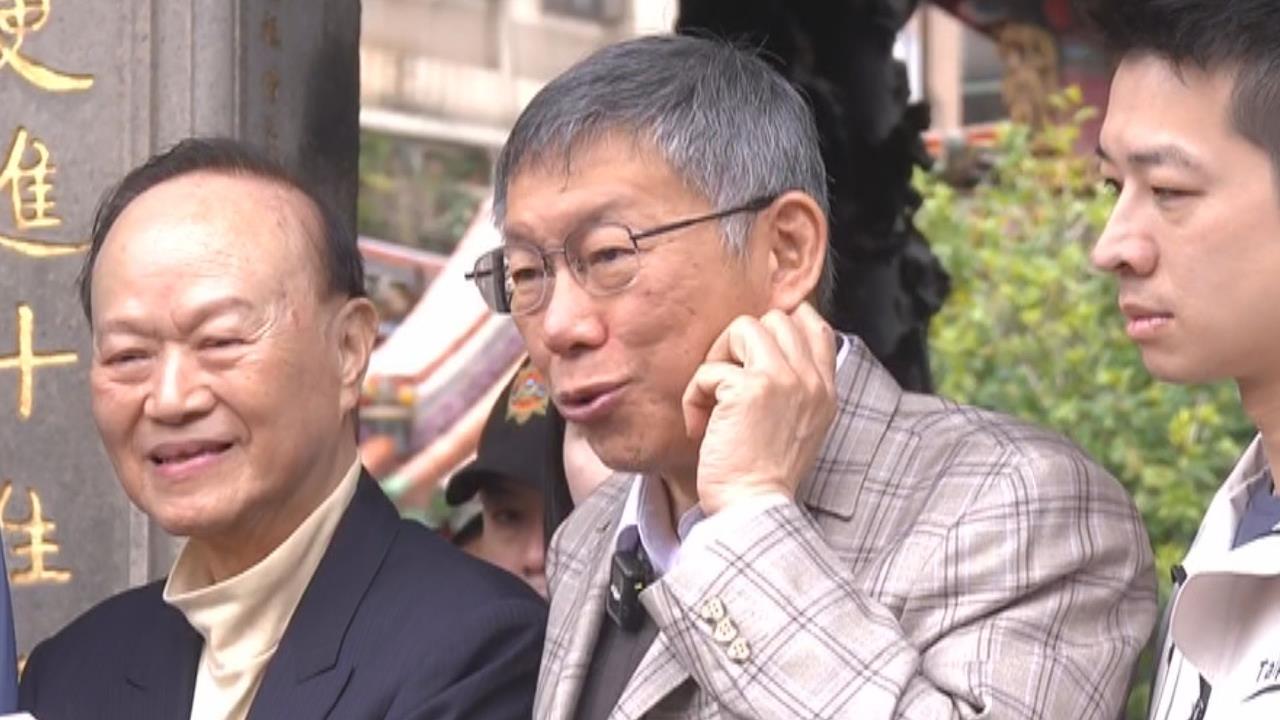 柯文哲質疑賴清德頻遇民眾昏倒　喊怪：不是專家怎常遇到