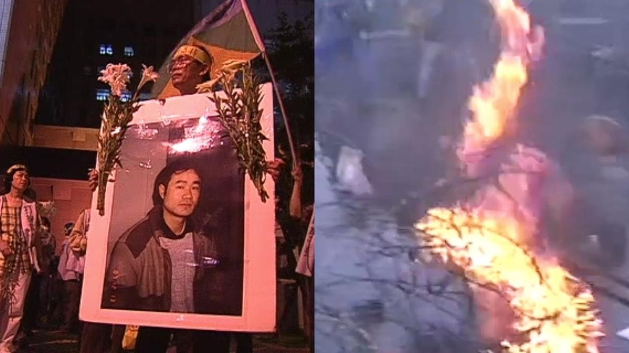 關鍵今日／總統府前震撼一幕！詹益樺「追隨鄭南榕」引火自焚　為台灣民主奮戰一生