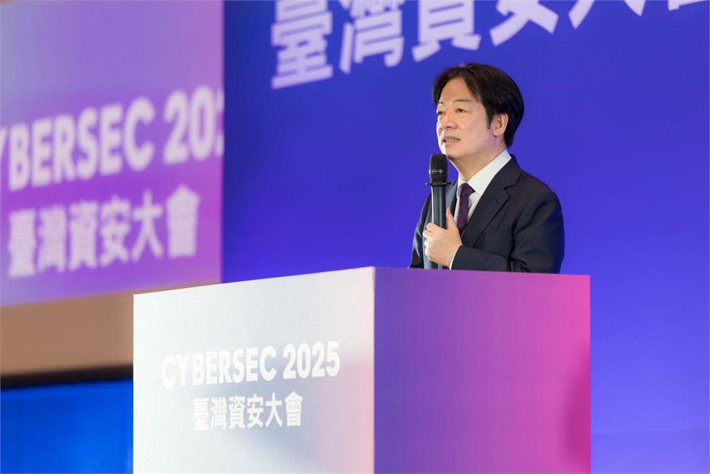 賴清德強打「資安即國安」　點名中國駭客攻擊醫院、學校