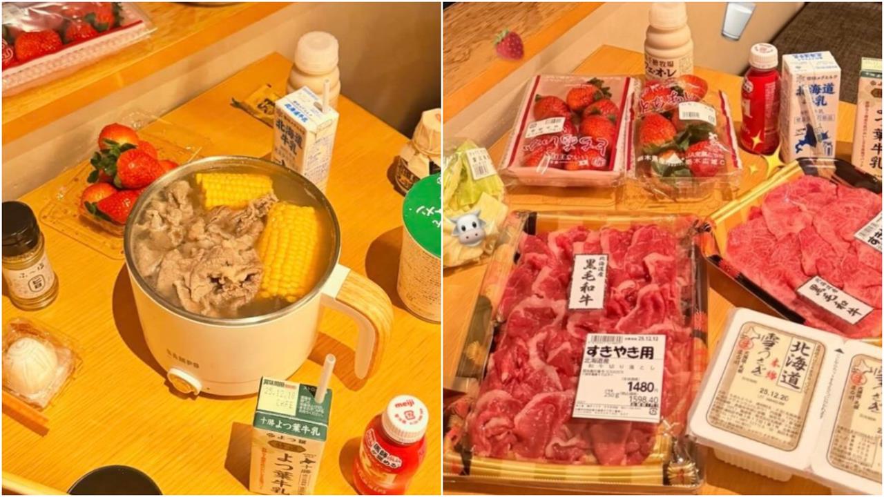 10.7萬粉台正妹住日飯店「自帶電鍋煮和牛」遭轟以為中國人!員工揭最慘下場