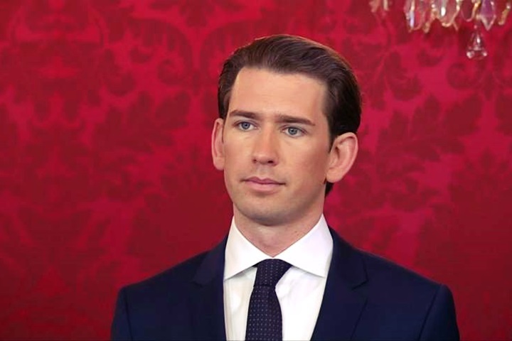 全球最年輕領導人 奧地利極右派總理宣誓就職