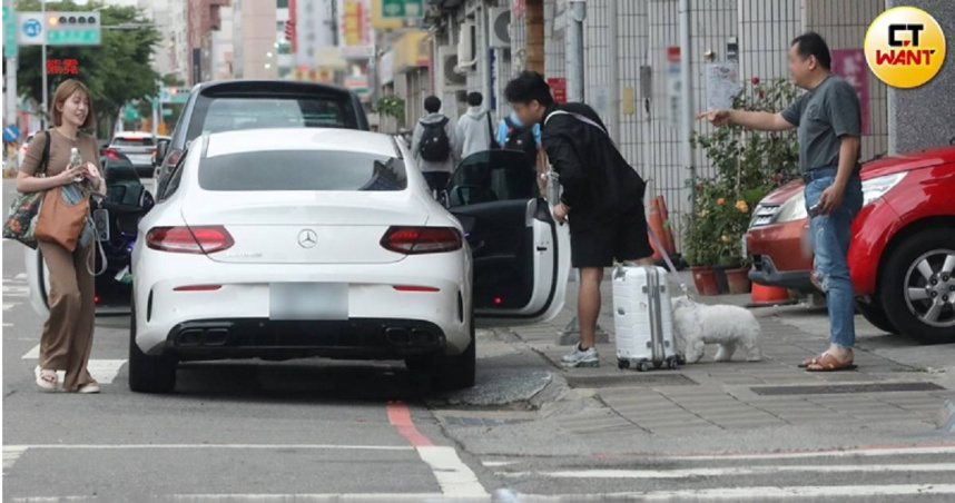 熊熊愛上「霓」1／熊霓爆新戀情！高帥男撐傘接送陪回新竹見父母　互動融洽如準女婿