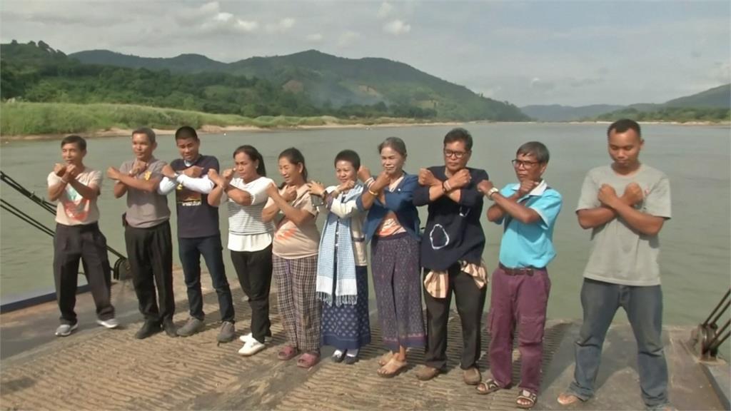寮國湄公河首座發電水壩啟動 大批民眾抗議