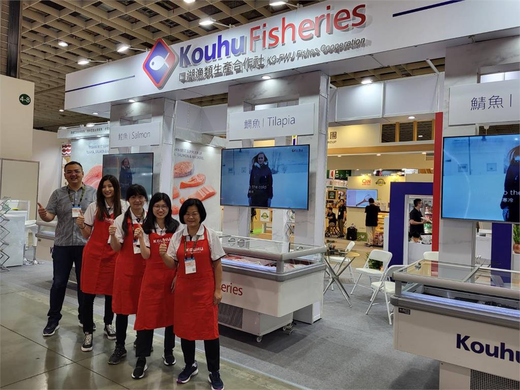 2022台北國際食品展盛大展開　口湖漁類生產合作社備受矚目