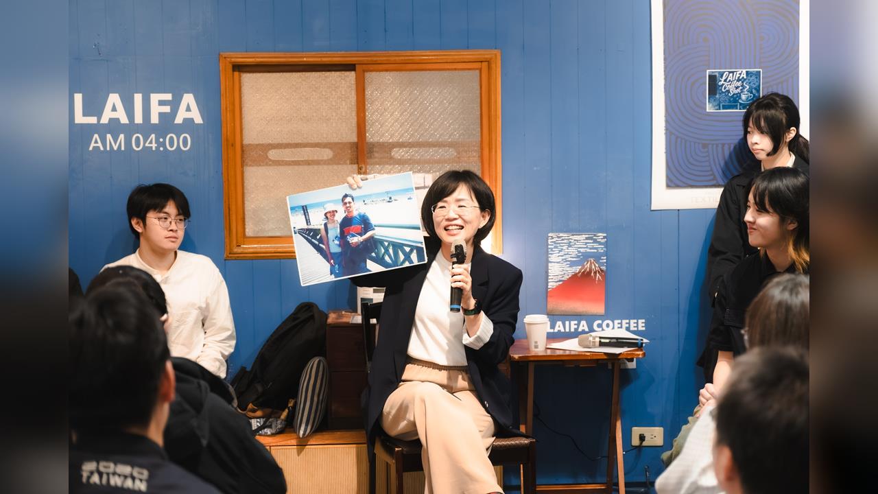 快新聞／蘇巧慧北大座談憶青春！大曬26年前海祭舊照　喊話「讓新北衛星變繁星」