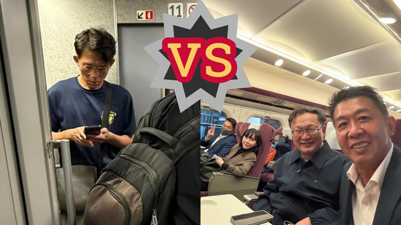 「黃國昌高鐵罰站」小草炸鍋了！搬「綠委搭商務艙」慘遭陳柏惟打臉：沒買票…