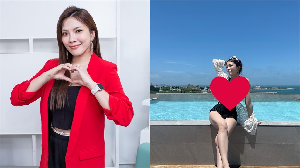 小優遊澎湖「中空開大洞」肩帶撐不住　喊「想濕身」解暑網上火：真香！