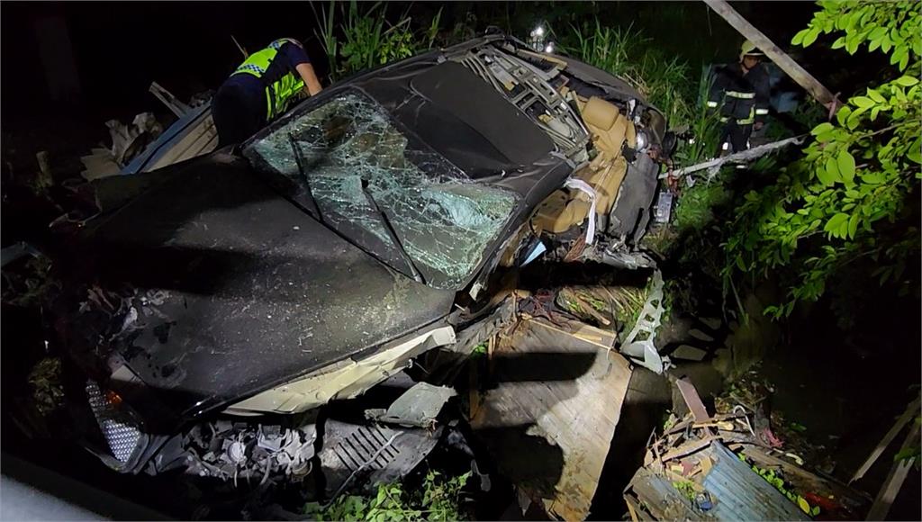 前獅子會長駕賓利車自撞身亡 疑肇事逃逸車上藏毒
