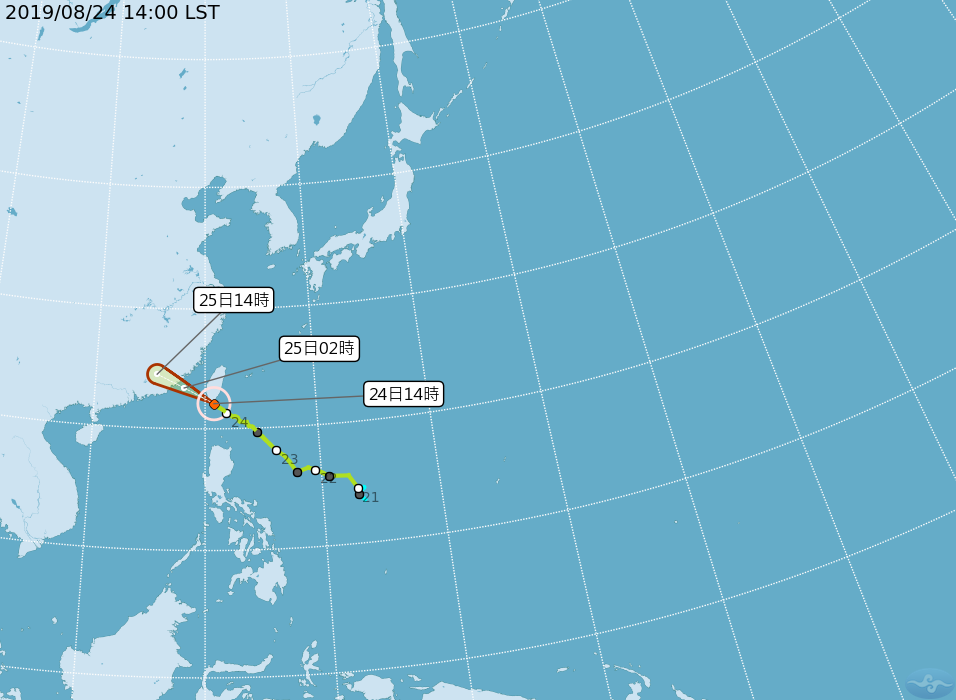 輕颱白鹿16：10高雄出海！16縣市豪大雨特報