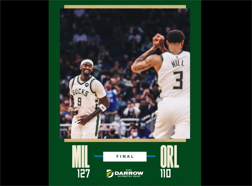 NBA／魔術碰到公鹿就沒轍　對戰苦吞10連敗