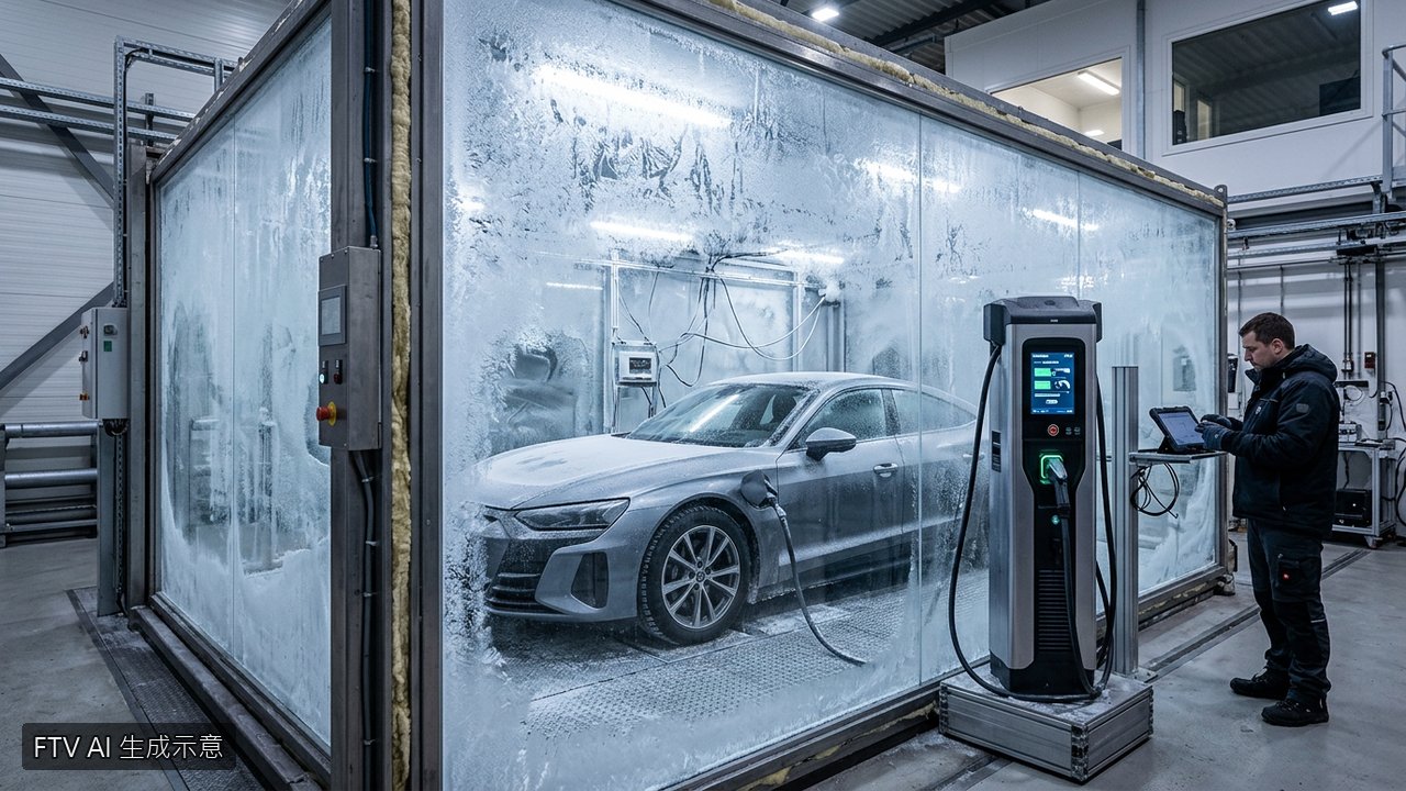 零下30度也能極速充電！中國長春車展秀新能源車抗寒黑科技