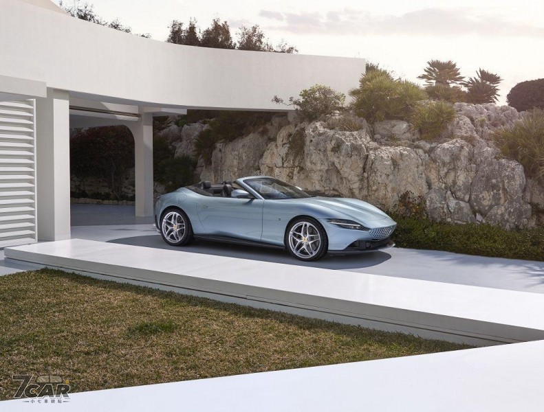 兼容復古與前衛的設計語彙、新臺幣 1353萬元起　Ferrari Roma Spider正式在臺上市