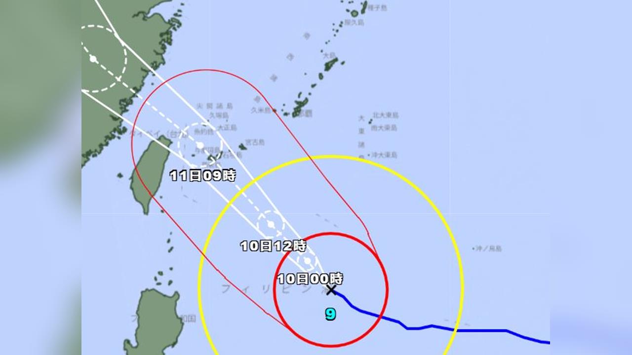 快新聞／沖繩旅遊注意！日本氣象廳曝巴威最新路徑　「這日」起嚴防強風巨浪