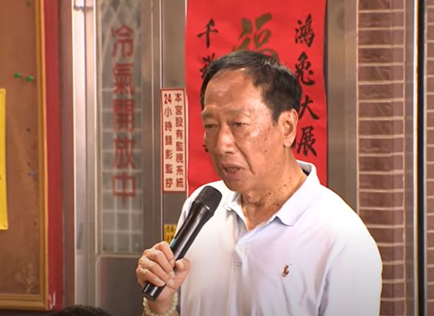 快新聞／郭台銘廟口開講喊「柯不做我來做」　被問郭柯配是否破局這樣回