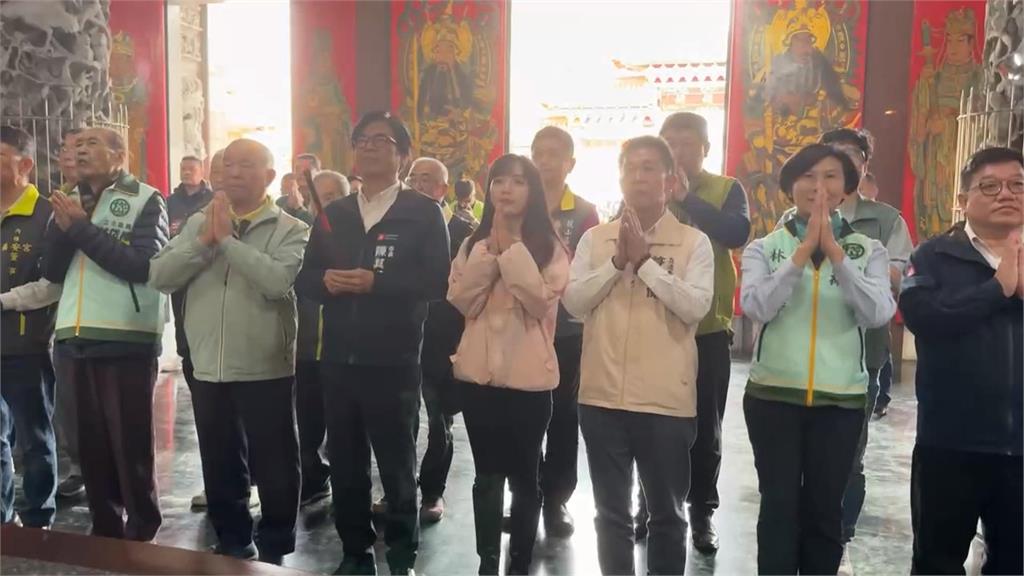 轟藍白刪預算！林岱樺、黃捷市場宣講　呼籲「守護高雄尊嚴」