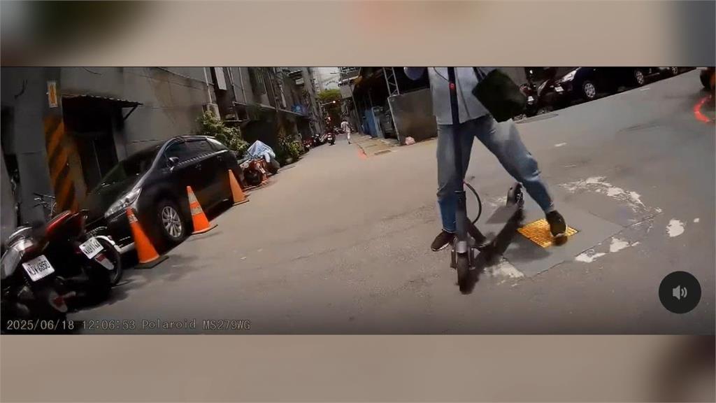 電動滑板車亂象！　女子險撞人嗆「合法上路」