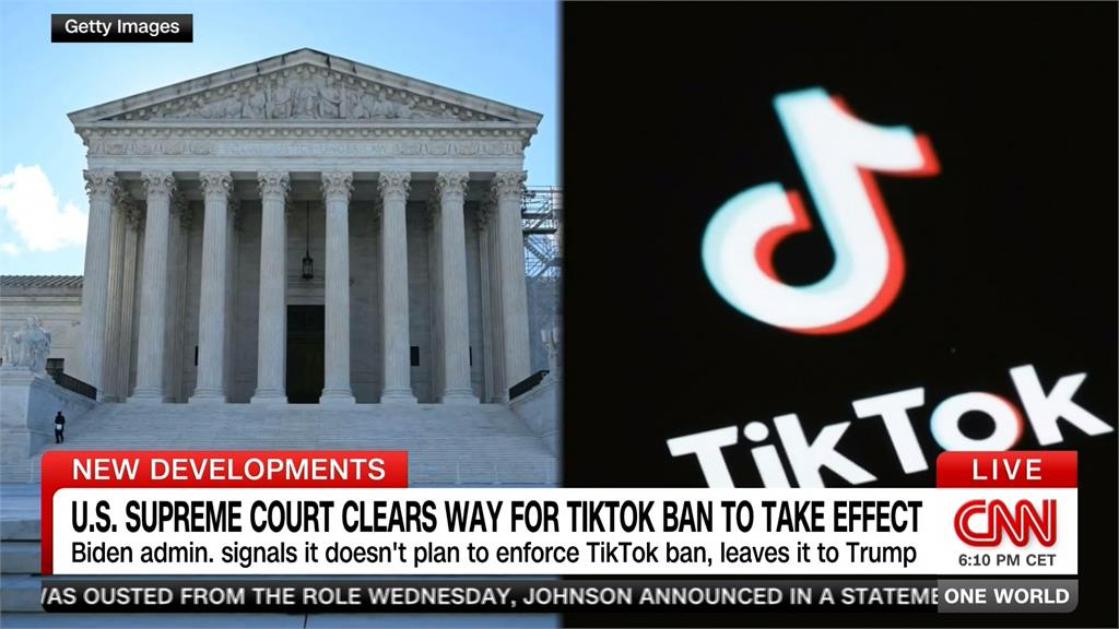 美最高法院維持TikTok禁令　川普握有生殺大權