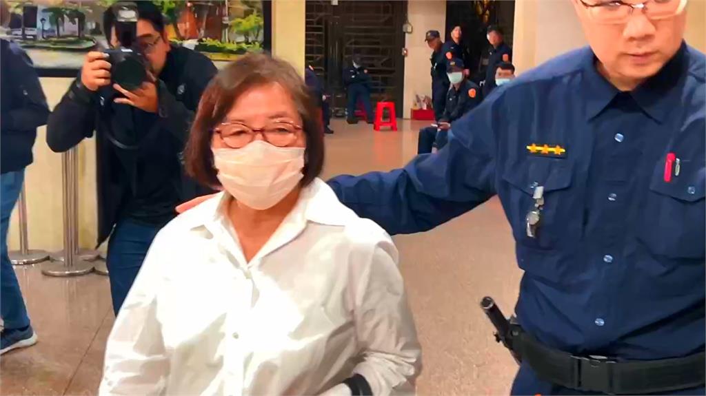 黃呂錦茹遭押哭喊「不要再鬧了」！自認無犯意崩潰：我會死在獄中