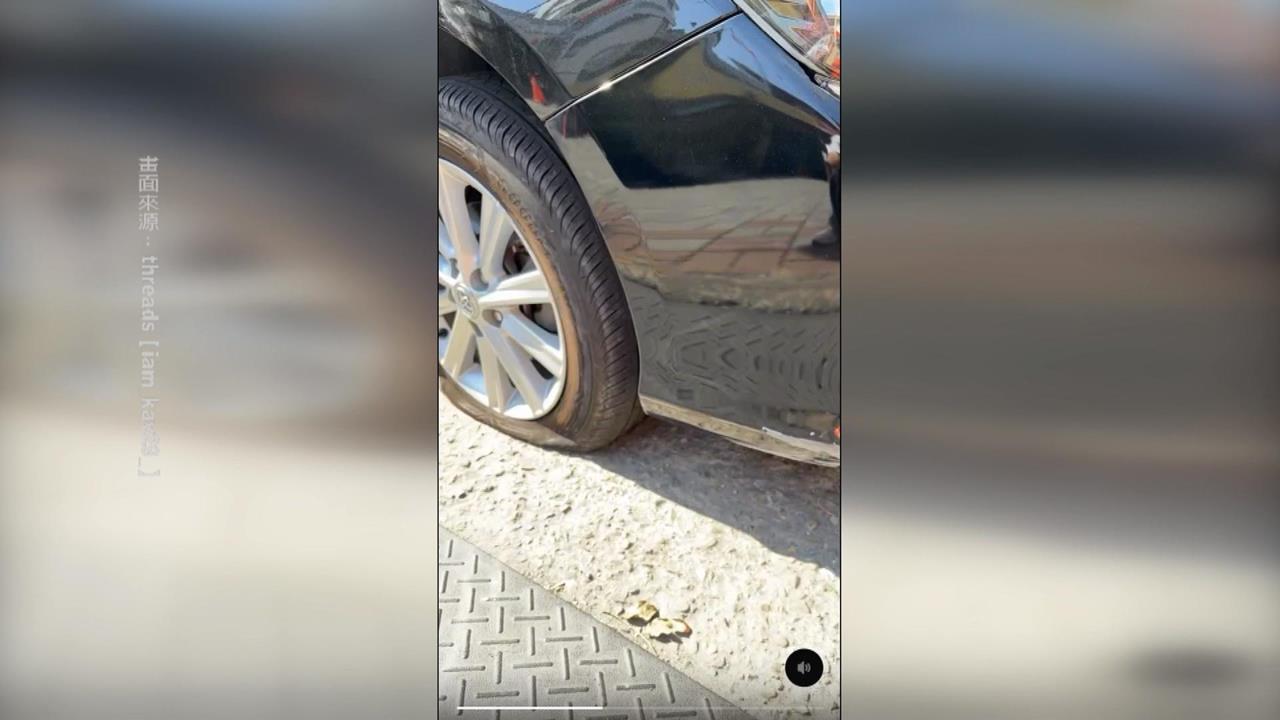 高雄女子高樓丟玻璃瓶險砸人車 楠陽高架橋驚見不明物害車爆