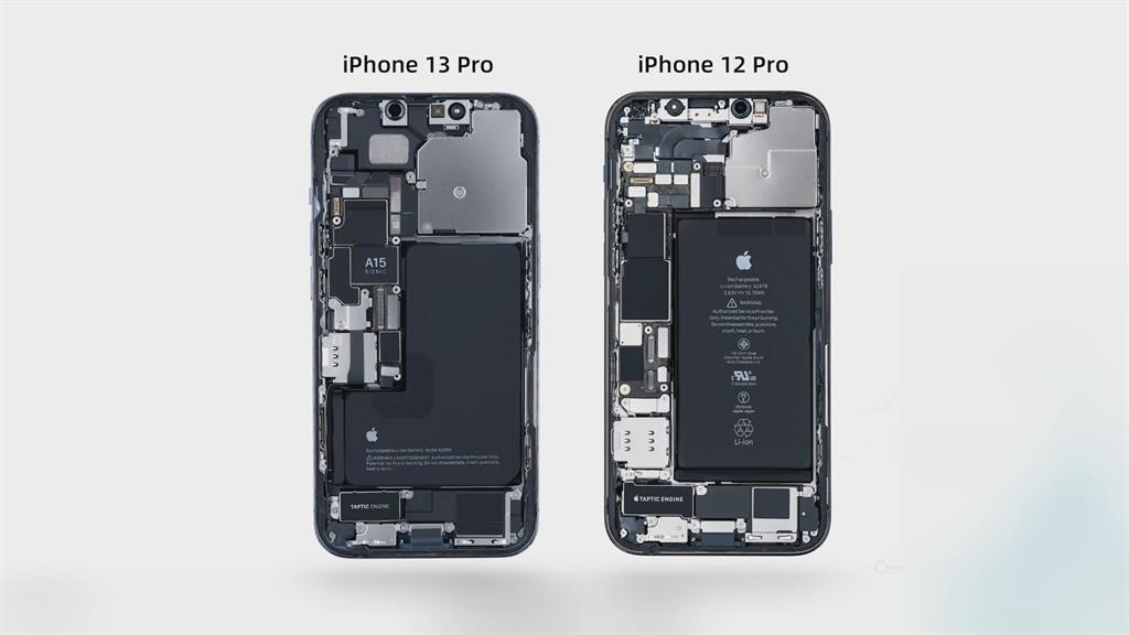 iPhone13拆解 首度印台積電代工A15字樣