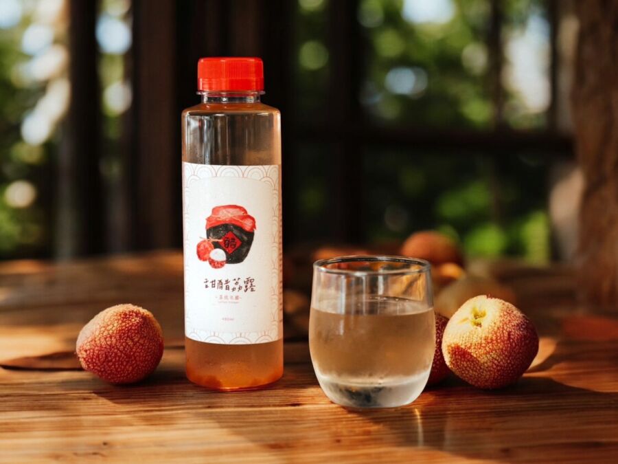 柒息地聯名頃刻間推「甜醋荔露」果醋飲 串燒竟不再配啤酒了?!