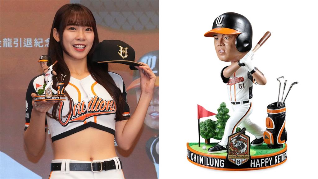 中職(影)/引退公仔變「高爾夫」選手!胡金龍曝「若沒返台可能留美打高爾夫」