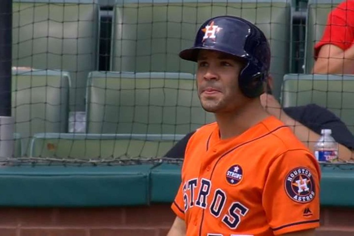 大聯盟小巨人Altuve 連4年200安紀錄達成