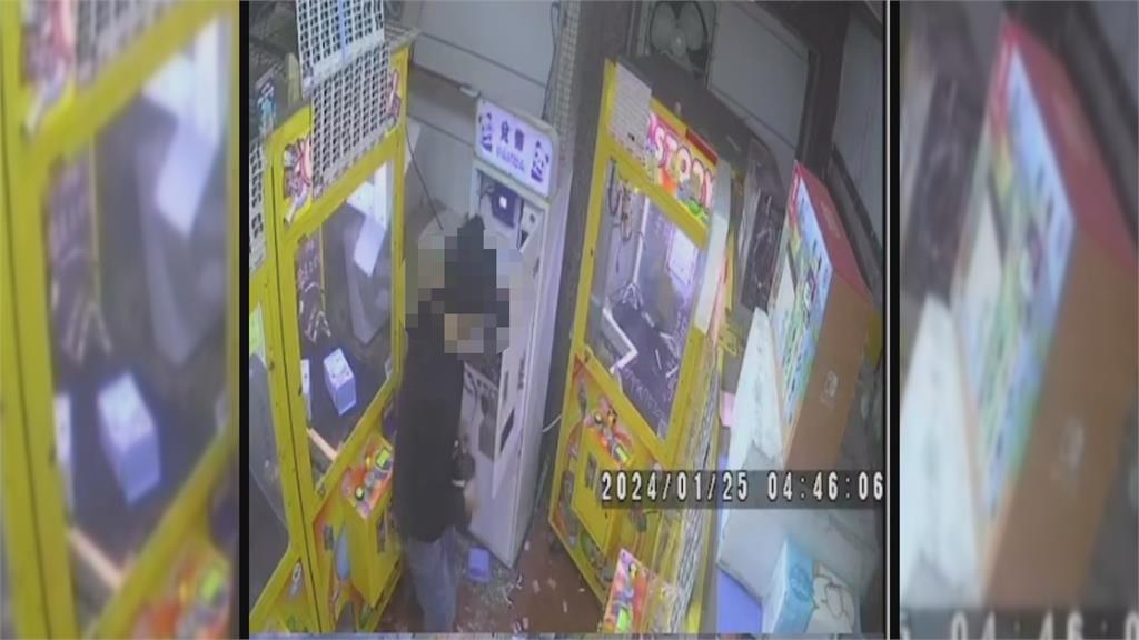 偷遍台南26家娃娃機店　竊盜集團撬開機台偷零錢