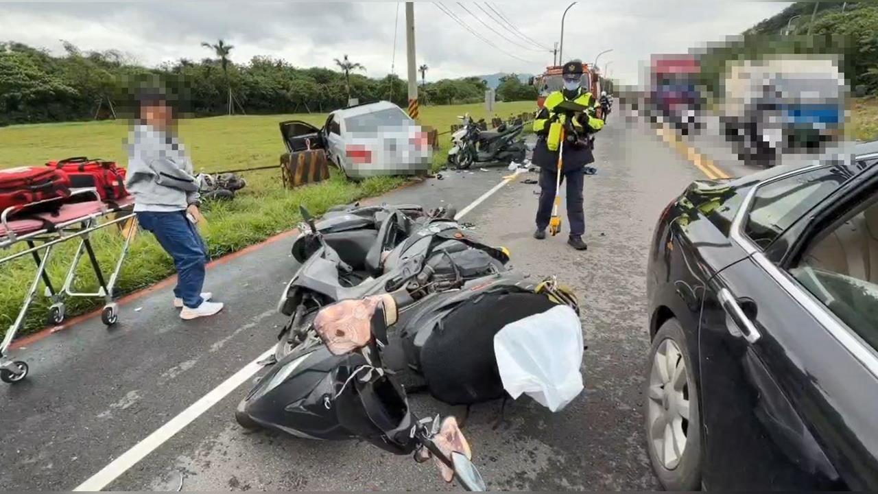 快新聞／新北樹林9車嚴重車禍！3重傷、3輕傷送醫搶救中