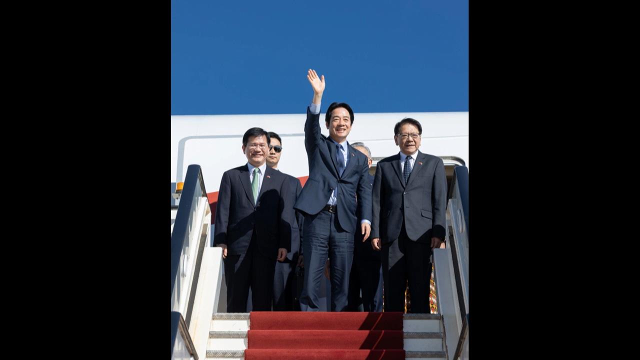 台史邦誼堅不可摧！賴總統順利出訪史瓦帝尼「突破中國打壓」