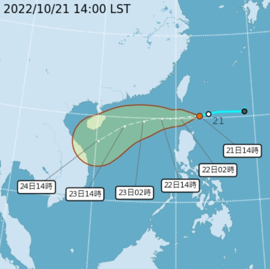 入夜變天轉有雨！週末熱低壓外圍環流來襲　氣象局曝「這2區」防雨彈