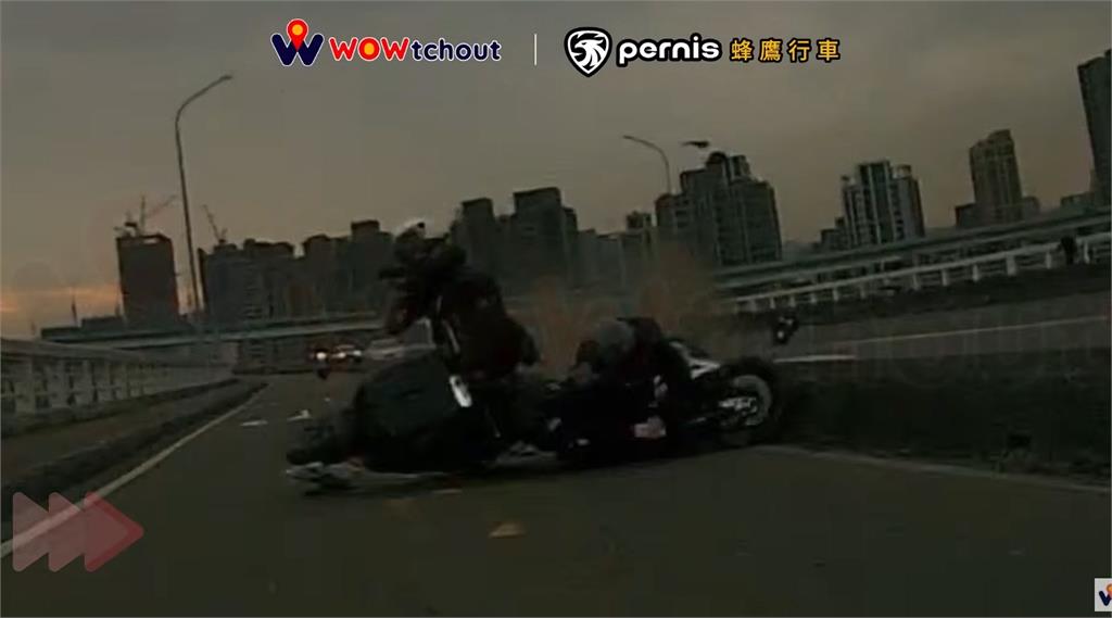 男大生載妹子「超車沒過」碰撞！女頭破頸斷裂「慘死重新橋」驚悚撞擊瞬間曝光
