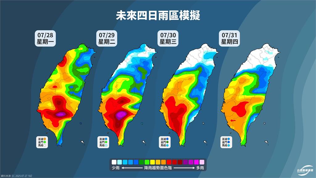 南部暴雨傳災情!氣象專家又示警「西南氣流將發威」南部民眾:沒完沒了…