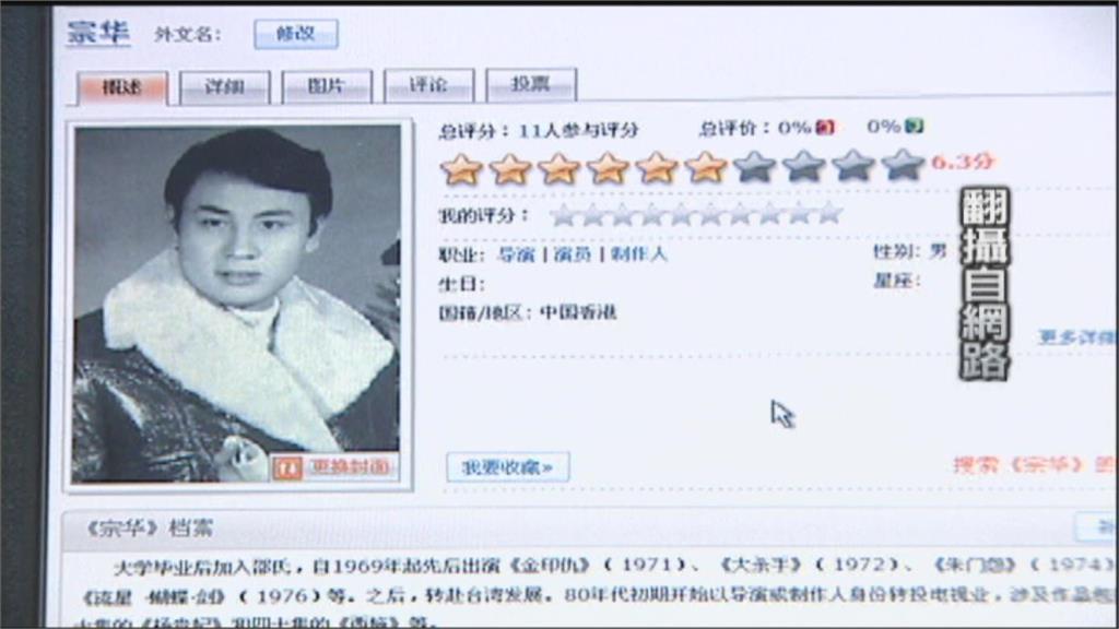 昔日邵氏小生叱吒影壇　宗華逝世享壽79歲