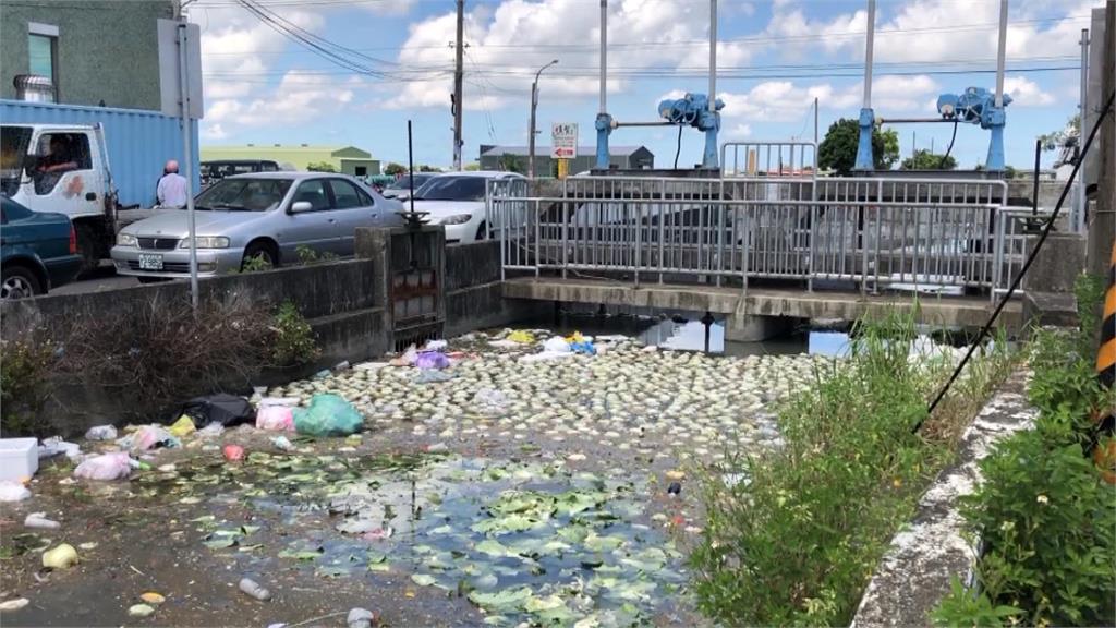 西螺大排「垃圾漂漂河」又臭又髒 科技執法抓違規開罰