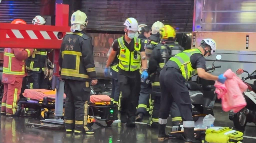 台中太平牛肉麵店大火 祖孫三代2死、3重傷搶救中