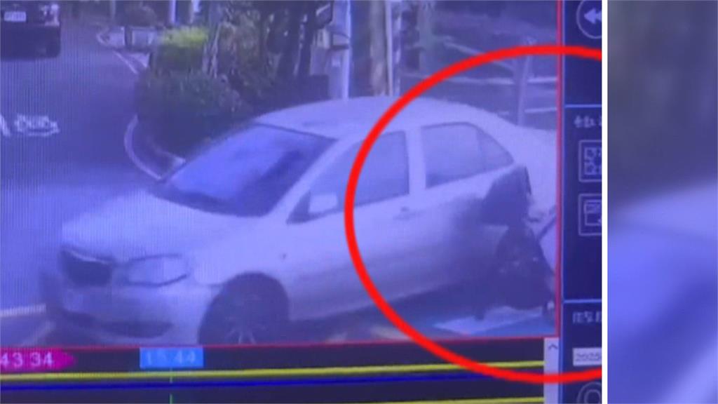 太惡劣! 婦推嬰兒車過馬路被撞 肇事車竟直接開走