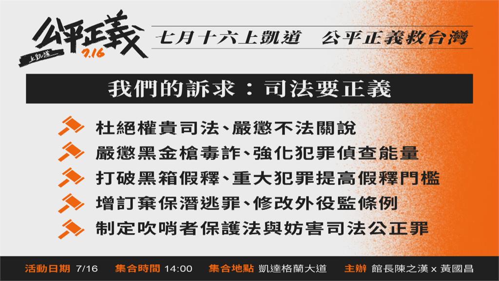 柯侯郭716上街挺居住正義　李正皓酸「參加者身家不斐」