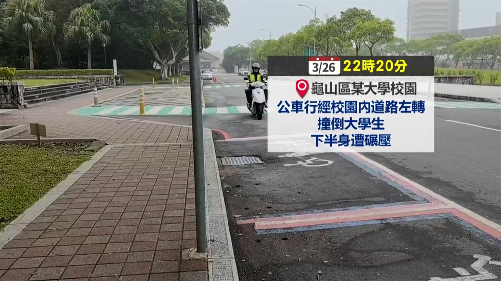 20歲澳門僑生校園走斑馬線 遭公車撞倒卡輪下