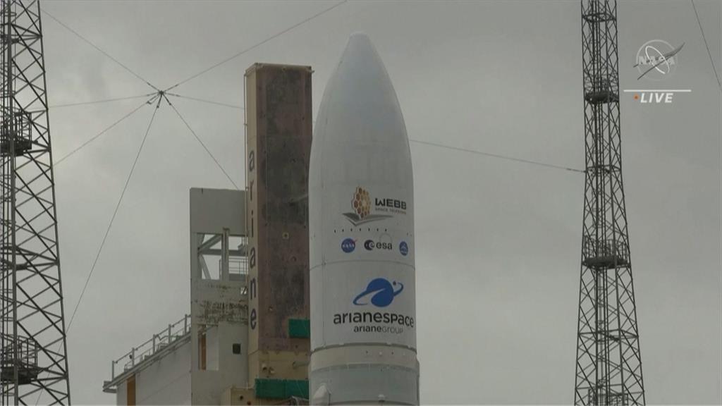 NASA歷史新頁 韋伯太空望遠鏡耶誕節發射升空