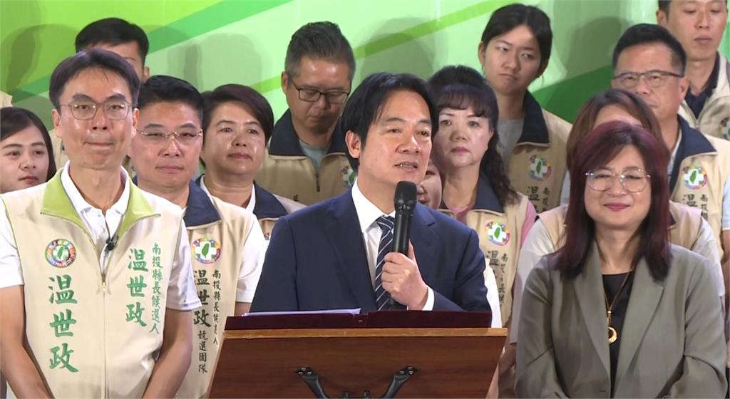 綠營行動中常會直搗南投　温世政祭出大利多、賴清德力挺