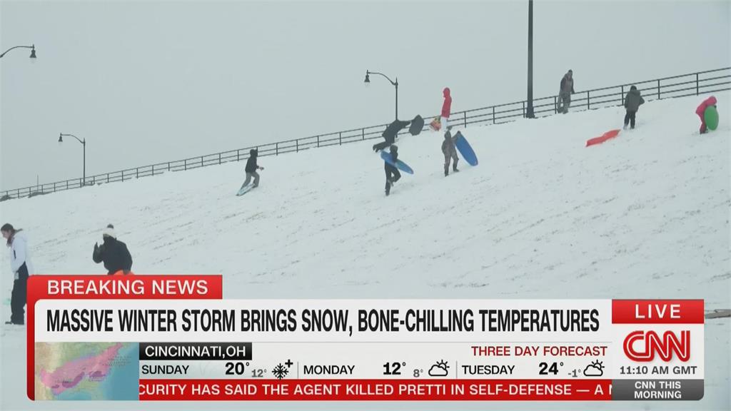 美國風暴釀60萬戶停電　24州發布緊急狀態、影響逾1.7億人