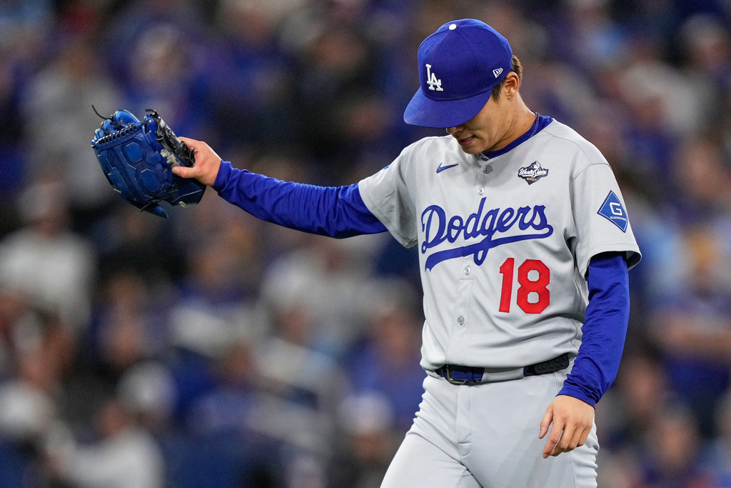 MLB(影)/山本由伸世界大賽完投勝! 道奇5:1擊敗藍鳥世界大賽扳平